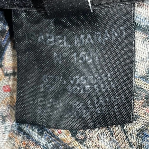 Isabel Marant Collection Eley Burnout Velvet Dress 42 EU 8 US - Picture 6 of 6